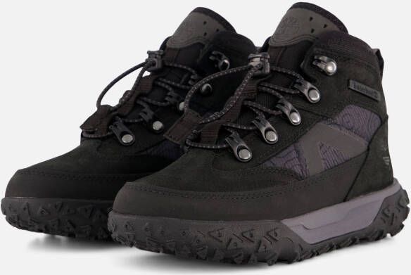 Timberland Youth's Greenstride Motion 6 Mid Bungee WP Boot Vrijetijdsschoenen wit zwart