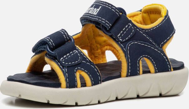 Timberland Perkins Row sandalen donkerblauw geel Jongens Imitatieleer Meerkleurig 31