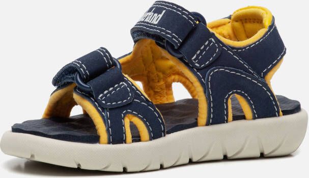 Timberland Perkins Row sandalen donkerblauw geel Jongens Imitatieleer Meerkleurig 31