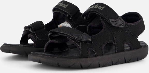Timberland Perkins Row 2-Strap Sandalen zwart