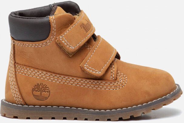 Timberland Pokey Pine kids klittenbandschoenen Geel