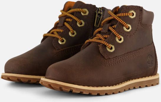 Bruin Tinten Pokey Pine 6in Boot Kids Veterboots Laarzen Met Veters Bruin - Foto 8