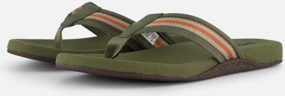Timberland Seaton Bay THONG SANDAL DARK GREEN Heren Slippers DARK GREEN