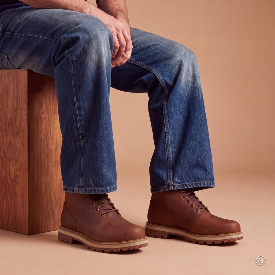 Timberland Veterschoenen BRITTON ROAD MID LACE UP WATERPROOF CHUKKA BOOT Winterlaarzen veterschoenen winterschoenen waterdicht - Foto 14