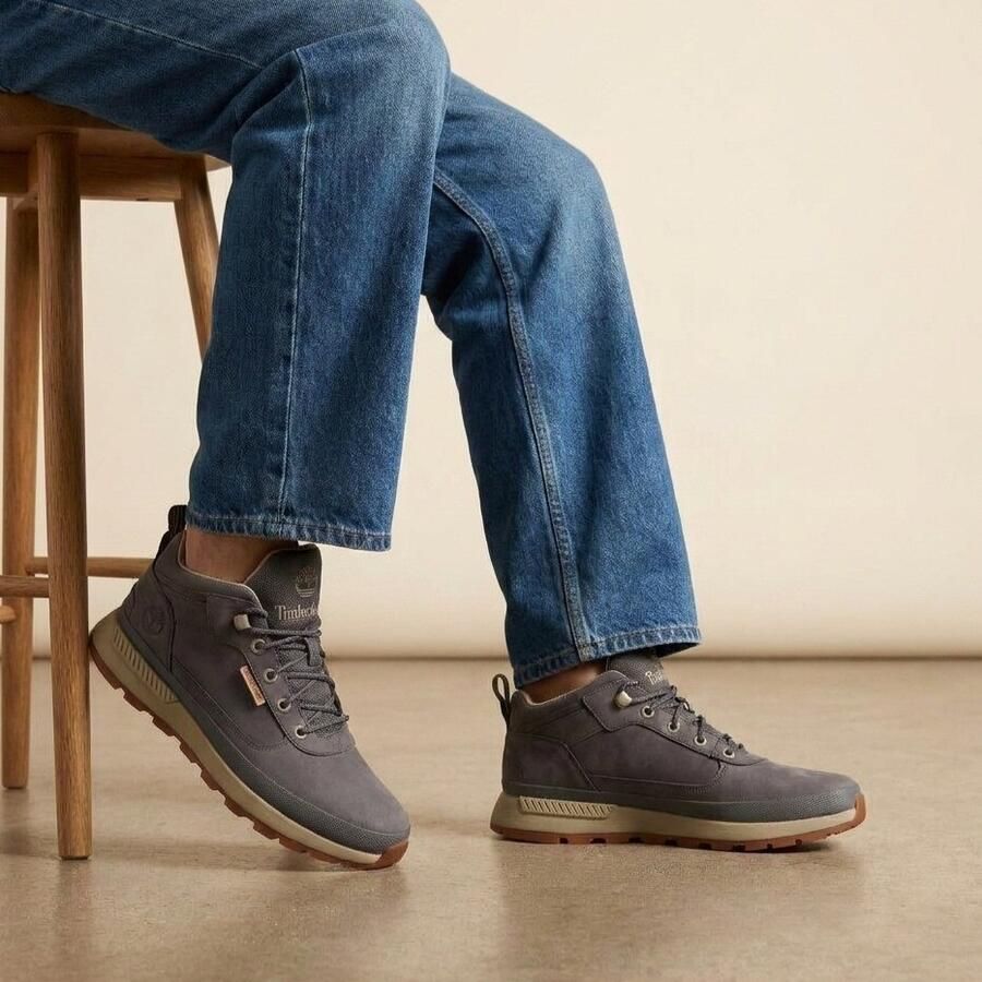 Timberland field trekker veterboots grijs