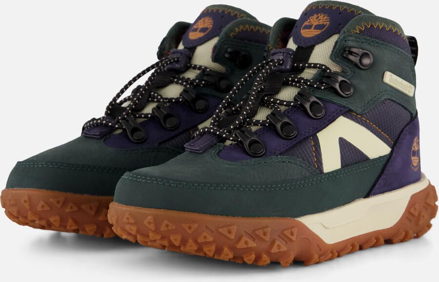 Timberland Youth's Greenstride Motion 6 Mid Bungee WP Boot Vrijetijdsschoenen blauw - Foto 3