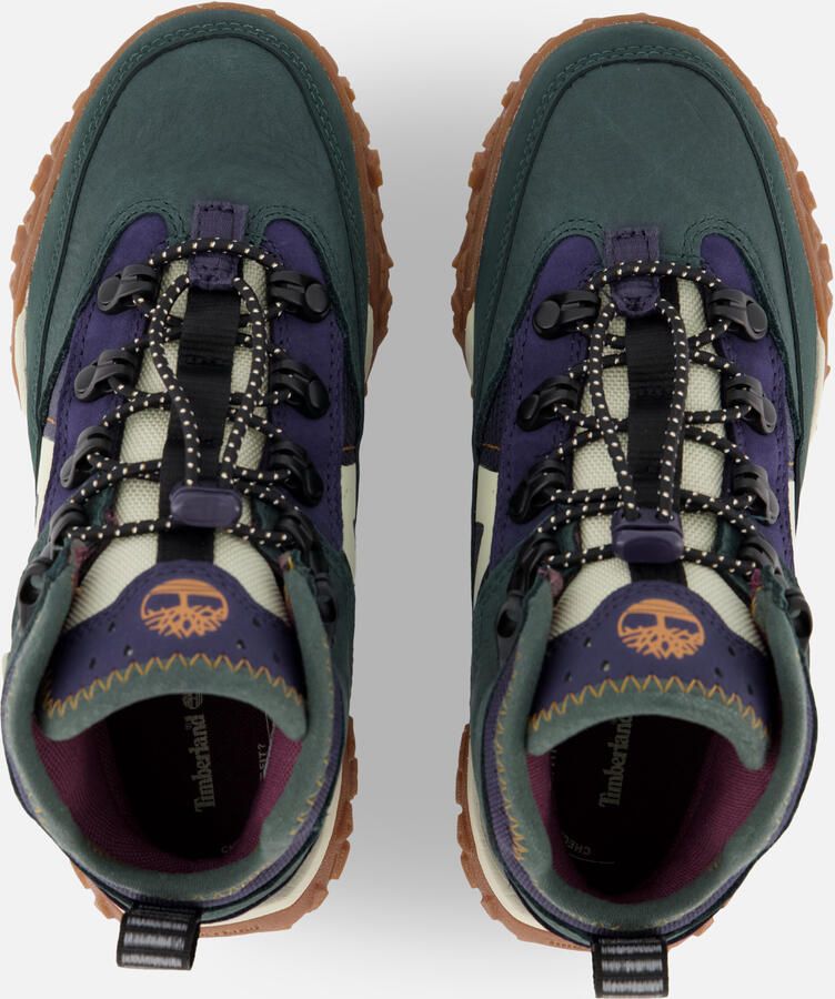 Timberland Youth's Greenstride Motion 6 Mid Bungee WP Boot Vrijetijdsschoenen blauw