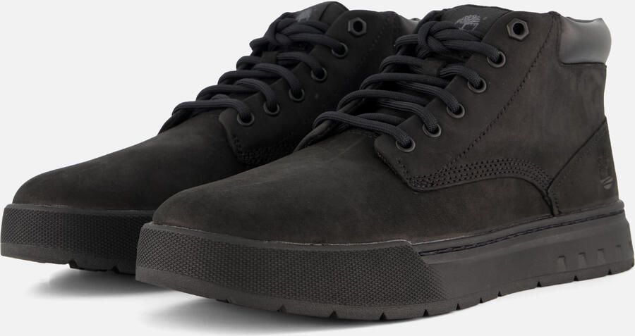 TIMBERLAND Hoge Sneakers Heren Maple Footwear Leather Nubuck Zwart