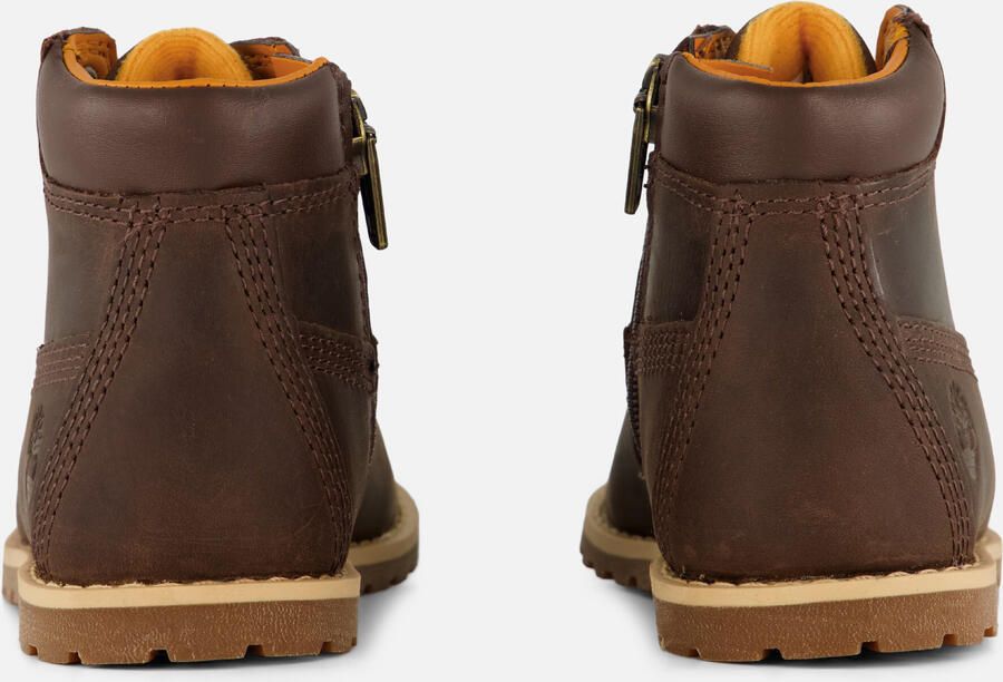 Timberland Pokey Pine Mid Lace Up With Zip Boots Bruin - Foto 9