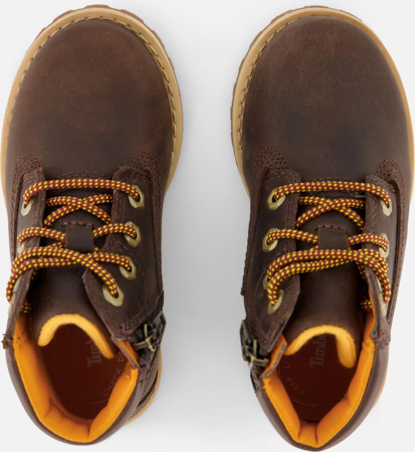 Timberland Pokey Pine Mid Lace Up With Zip Boots Bruin - Foto 8