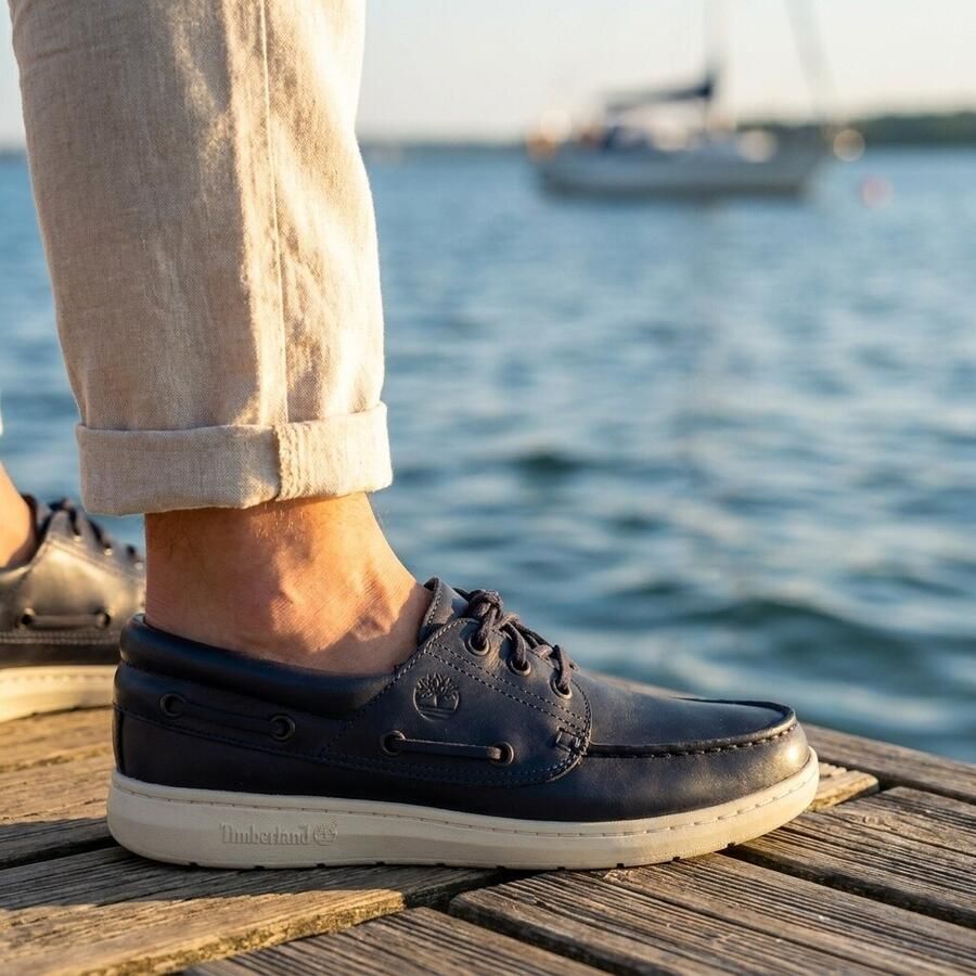 Timberland Bootschoenen PORTOFINO PIER BOAT SHOE van premium -leer - Foto 2