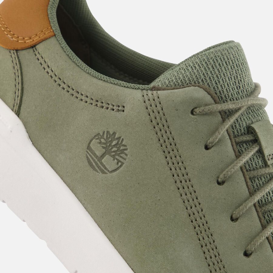 Timberland Seneca Bay Low Lage sneakers Leren Sneaker Heren Groen - Foto 7