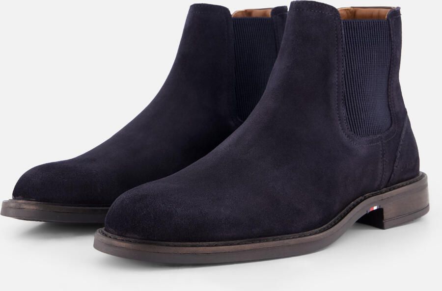 Tommy Hilfiger Boots Corporate Dressy Chelsea Donkerblauw - Foto 10
