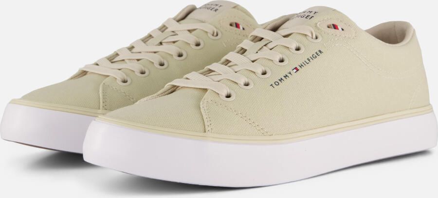 Tommy Hilfiger Sneakers van puur katoen met gestikt logo