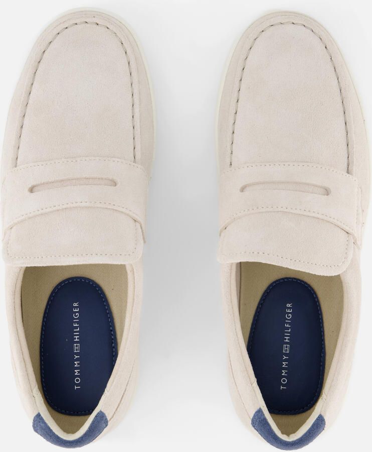 Tommy Hilfiger Milann Instappers beige Suède - Foto 3