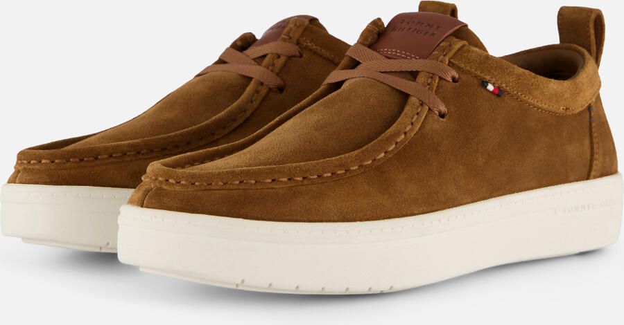 Tommy Hilfiger Moc Too Shoe Veterschoenen cognac - Foto 4
