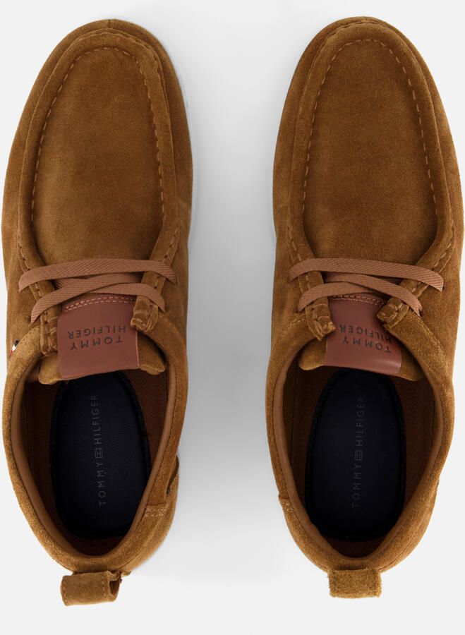 Tommy Hilfiger Moc Too Shoe Veterschoenen cognac - Foto 3