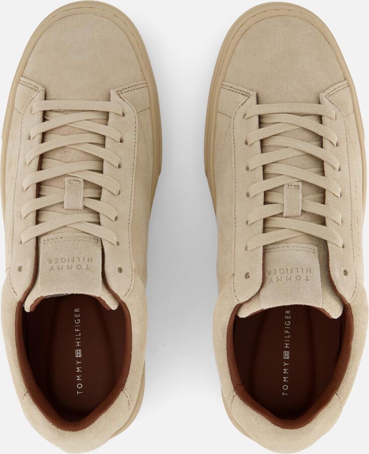 Tommy Hilfiger Park Premium Suède Sneakers beige - Foto 3