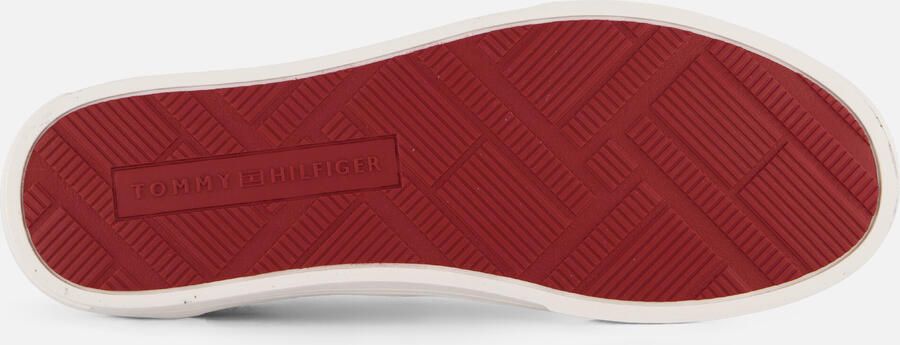 Tommy Hilfiger Vulc Cup CVS Sneakers rood Textiel - Foto 5