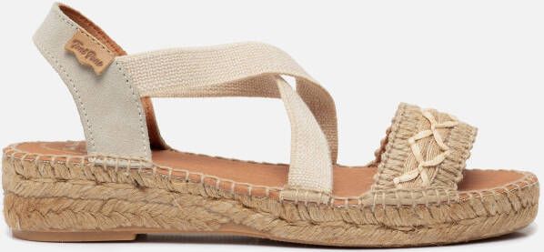 Toni Pons Eider Espadrilles beige Textiel Dames