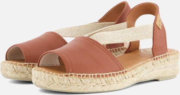 Toni Pons Etna Espadrilles cognac Leer Dames - Foto 5
