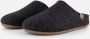 Toni Pons Pantoffels Mona zwart Vilt Dames - Thumbnail 1