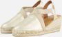 Toni Pons Tossa Dames Espadrilles Plati Zilver Leer TOSSAplati - Thumbnail 2