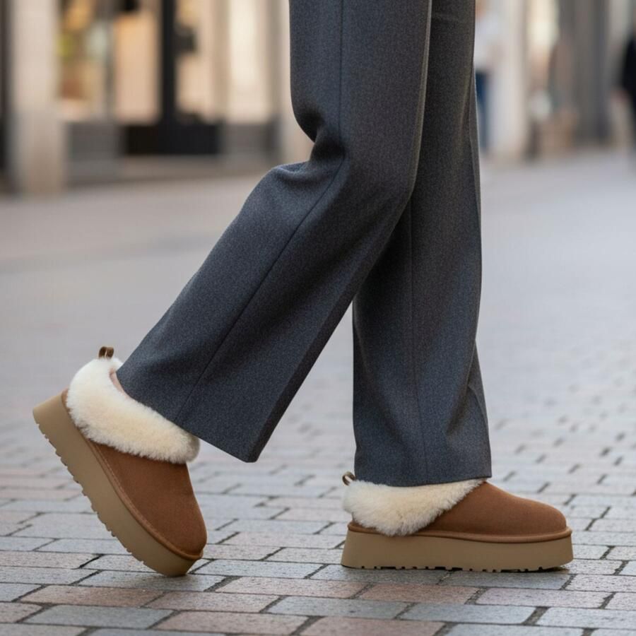 UGG Instappers Dames W Tazzelle Suède Bruin