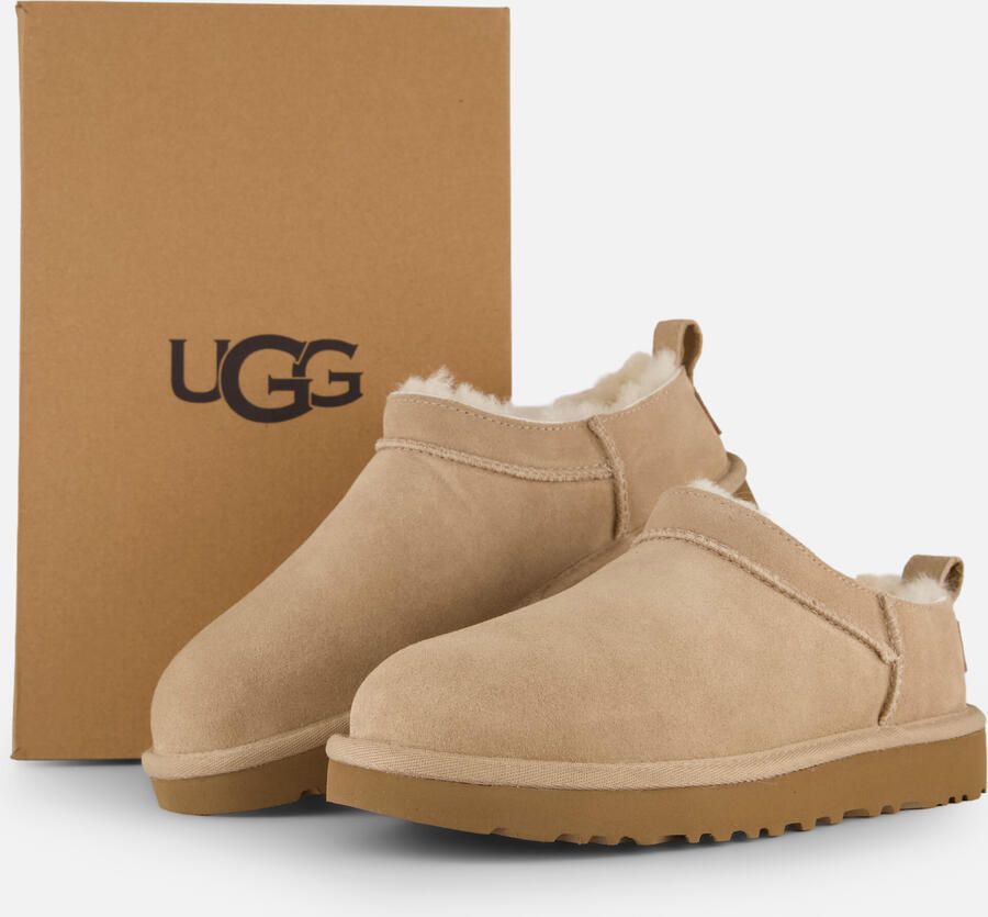 UGG Instappers Dames W Classic Micro Suède Beige - Foto 2