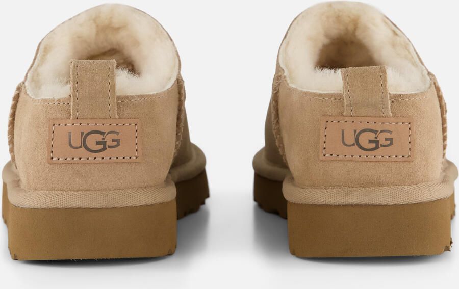 UGG Instappers Dames W Classic Micro Suède Beige - Foto 4
