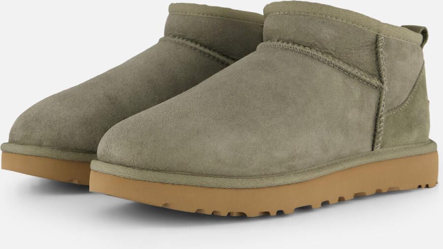 UGG Vachtlaarzen Dames W Classic Ultra Mini Groen - Foto 5