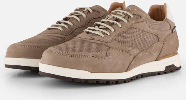 Van Lier Sneakers taupe Nubuck