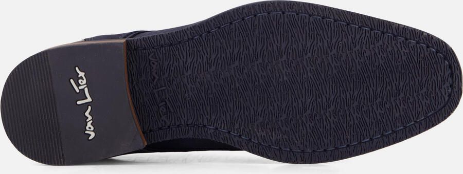Van Lier Amalfi Veterschoenen blauw Nubuck - Foto 5