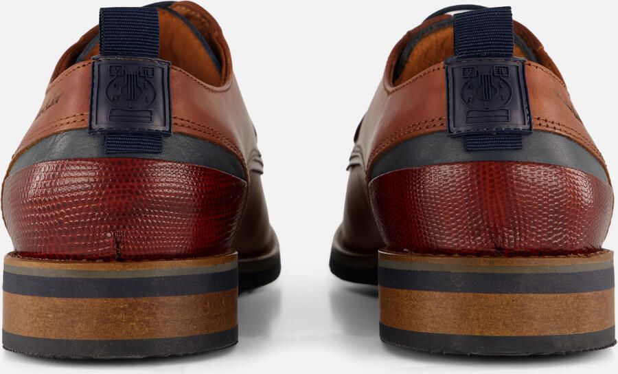 Van Lier Amalfi Veterschoenen cognac Leer - Foto 4