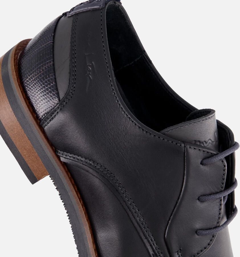 VANLIER Cognac Gladleren Amalfi Veterschoen Heren - Foto 2