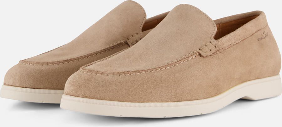 Van Lier Ascona Instappers beige Leer