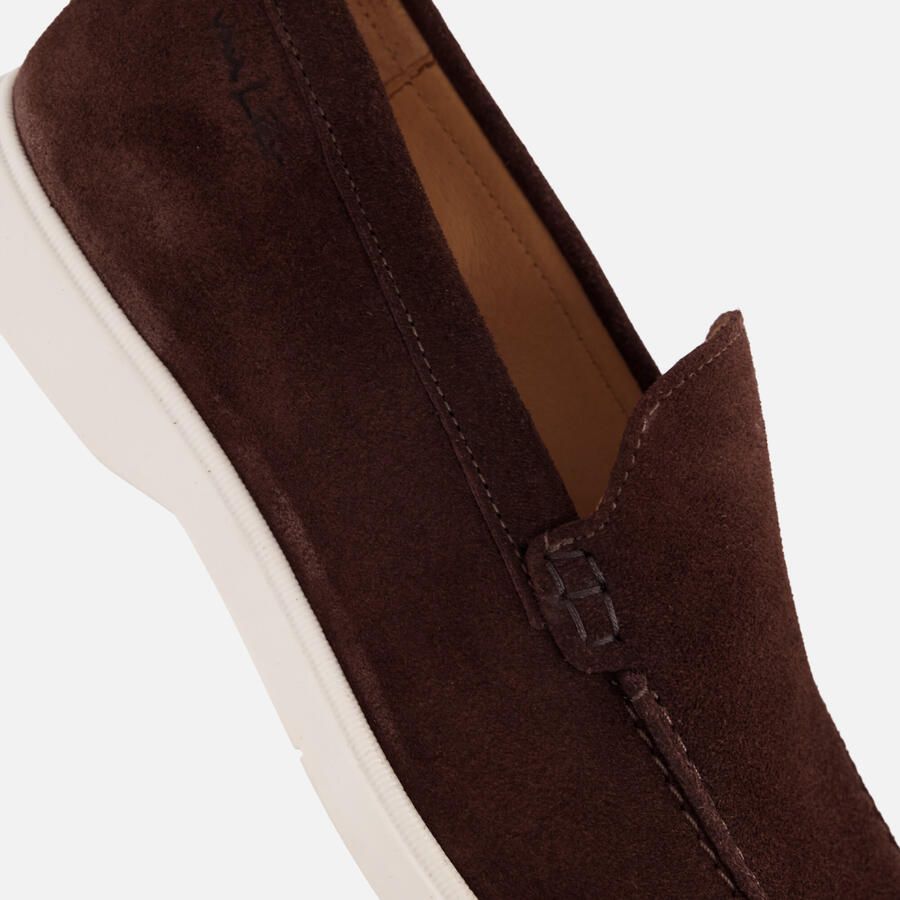 VANLIER Zand Beige Suède Ascona Loafer Heren - Foto 3