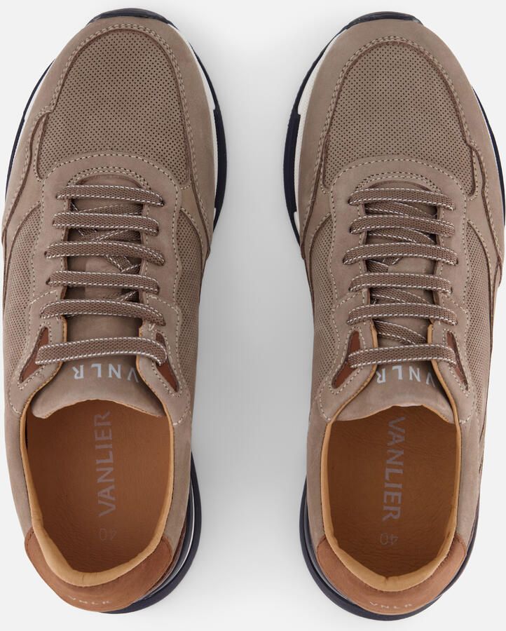 Van Lier Romeo Sneakers taupe Leer - Foto 3