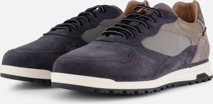 Van Lier Sneakers blauw Suede - Foto 4