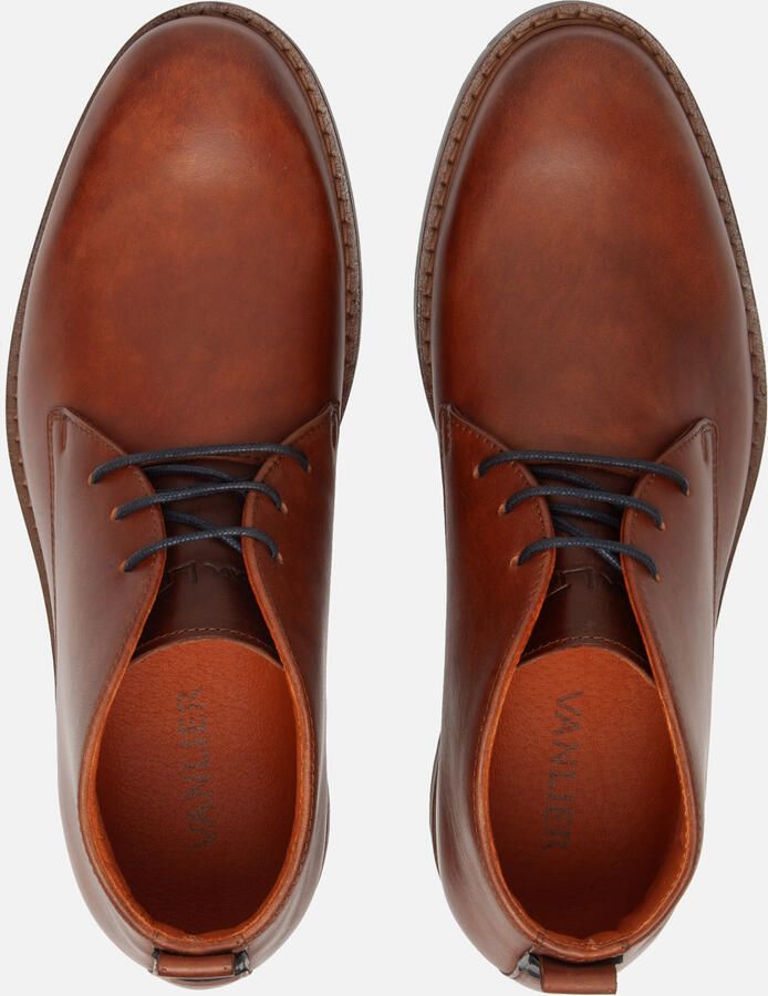 Van Lier Veterschoenen cognac Leer - Foto 3