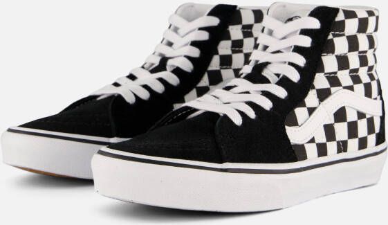 Vans Checkerboard HI Sneakers zwart Textiel