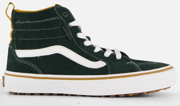 Vans Filmore Hi Hoge Sneakers groen suede