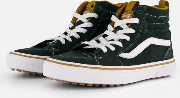 Vans Filmore Hi Hoge Sneakers groen suede