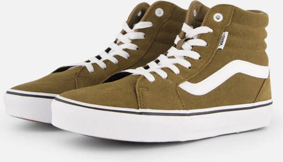 VANS Filmore Hi Guard suède sneakers donkergroen