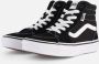 Vans Filmore Hi sneakers zwart wit Jongens Meisjes Suede Effen 30.5 - Thumbnail 2