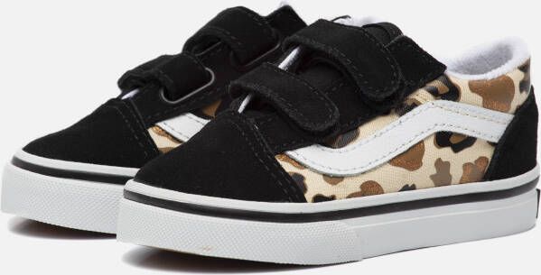 Vans Old Skool Leopard Glitter Sneakers zwart Dames