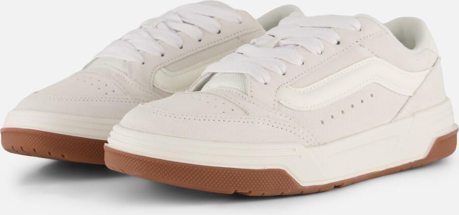 Vans Hylane Marshmallow Beige Leer Sneakers Elegant Strakke Streetwear voor Unisex Volwassenen