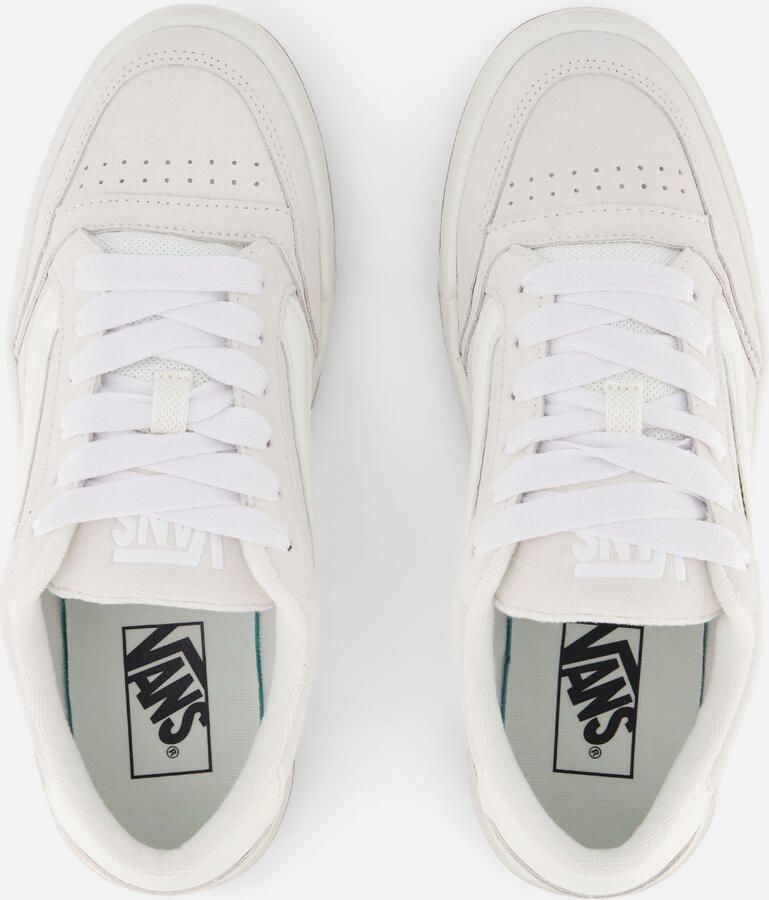 Vans Hylane Marshmallow Beige Leer Sneakers Elegant Strakke Streetwear voor Unisex Volwassenen - Foto 3