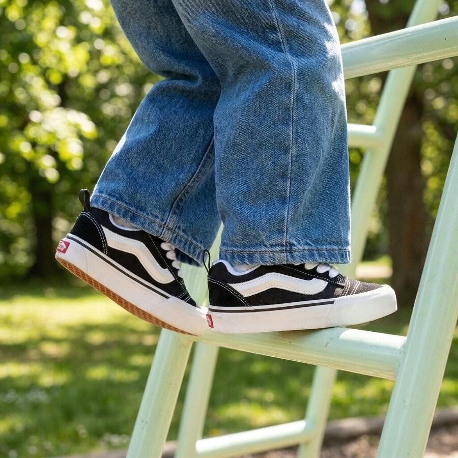 Vans Knu Skool Sneakers zwart Canvas