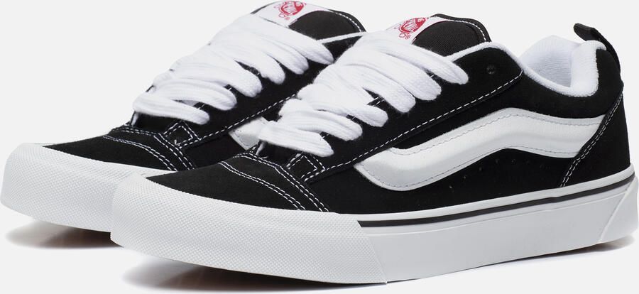 Vans Knu Skool | Black True White Zwart Suede Lage sneakers Unisex - Foto 10